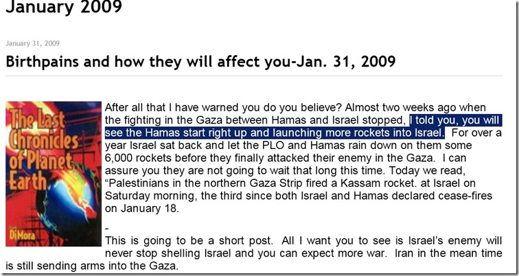 Hamas will never stop launching rockets at Israel