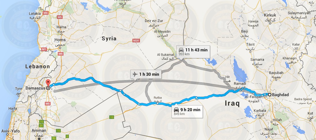 Damascus to Baghdad