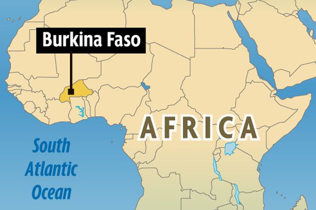 Burkina-Faso-Map